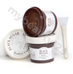 將圖片載入圖庫檢視器 SKINFOOD - Black Sugar Perfect Essential Scrub 2X | 黑糖5合1精華磨砂面膜膏 210g
