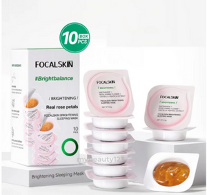FOCALSKIN 亮白睡眠面膜套裝 4.5g*10粒