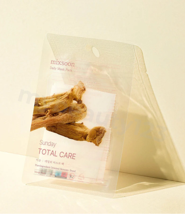Mixsoon Daily Mask 人參面膜 20g 10片裝