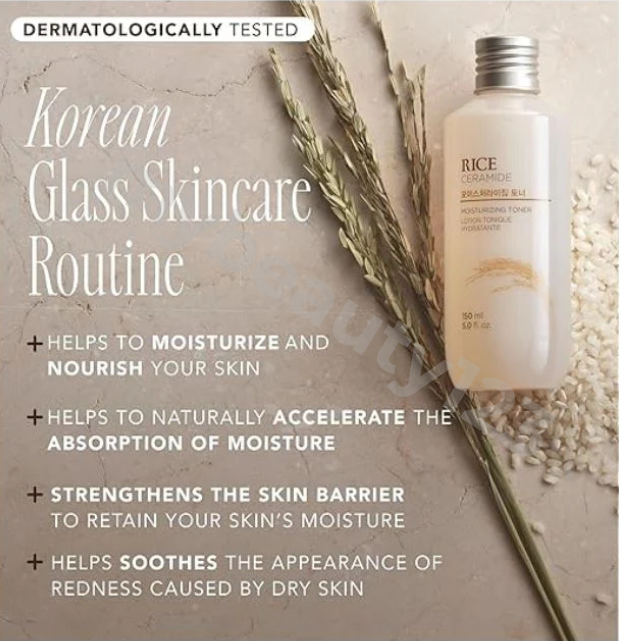 The Face Shop 大米神經酰胺保濕爽膚水 150g