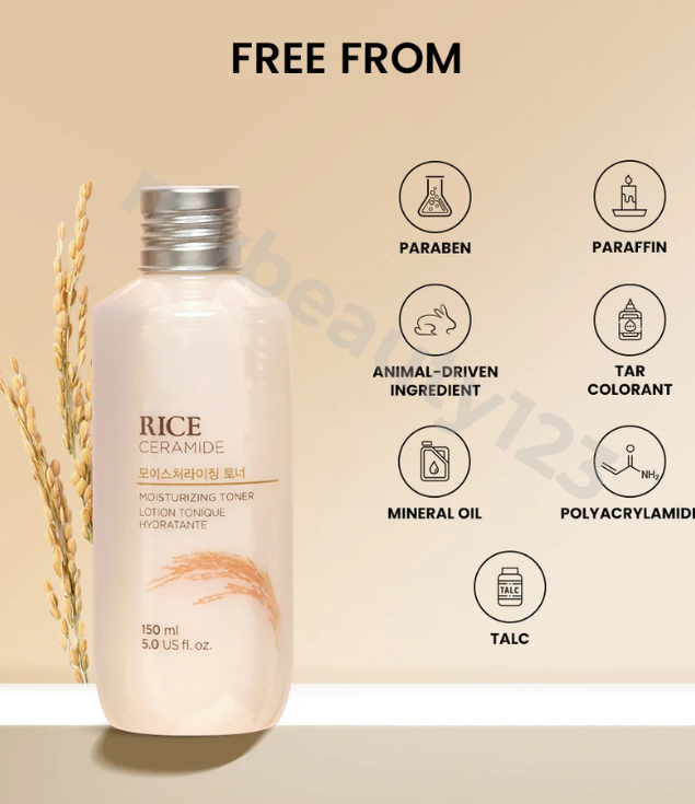 The Face Shop 大米神經酰胺保濕爽膚水 150g