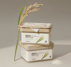 SKINFOOD 大米日用提亮去角質清潔面膜 270g 30片